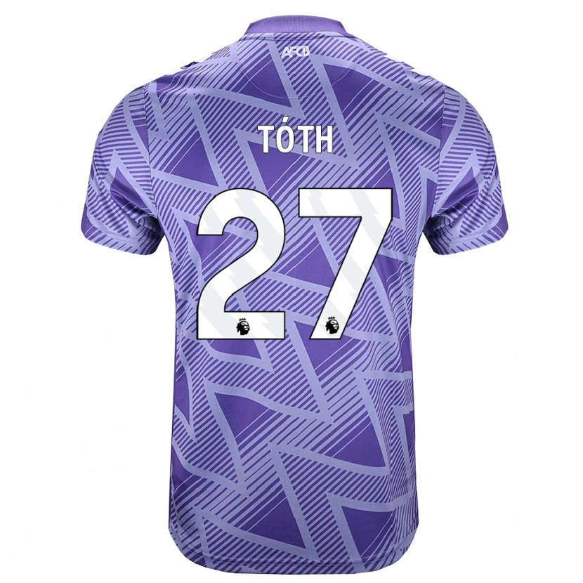 Danxen Homem Camisola Alex Tóth #27 Palevioletred Branco Alternativa 2026/27 Camisa
