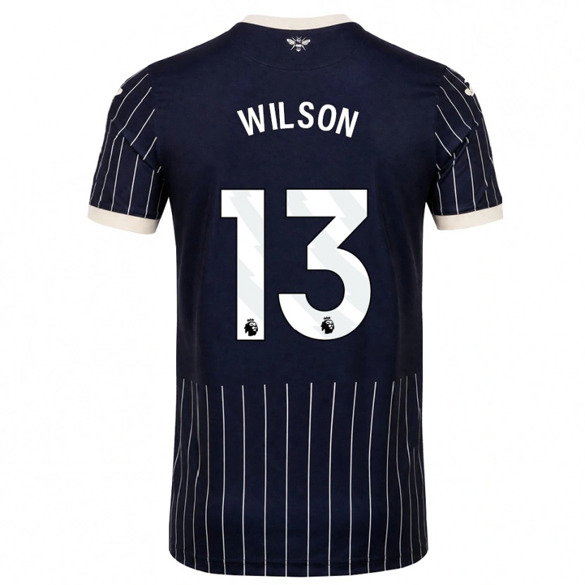 Danxen Homem Camisola Callum Wilson #13 Preto Branco Alternativa 2026/27 Camisa