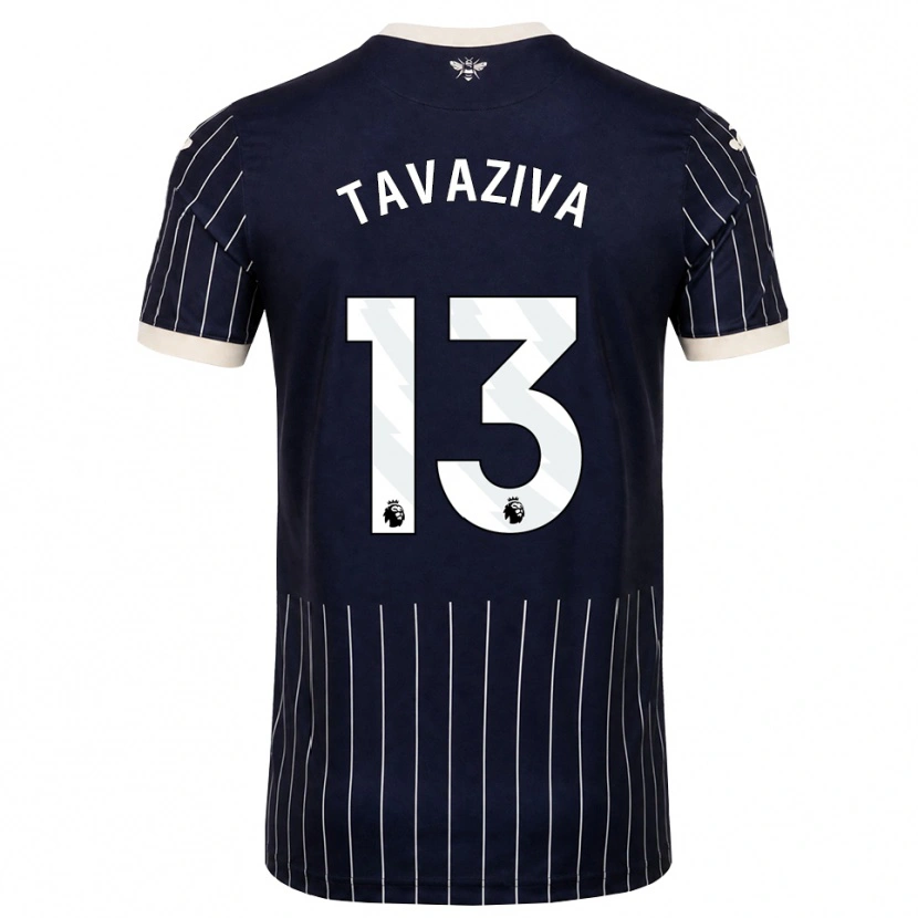 Danxen Homem Camisola Marley Tavaziva #13 Preto Branco Alternativa 2026/27 Camisa