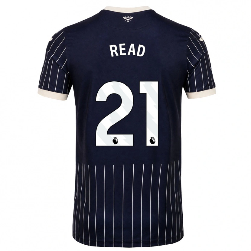 Danxen Homem Camisola Samantha Read #21 Preto Branco Alternativa 2026/27 Camisa