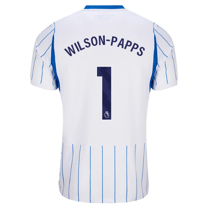 Danxen Homem Camisola Charlie Wilson-Papps #1 Dodgerblue Branco Alternativa 2026/27 Camisa