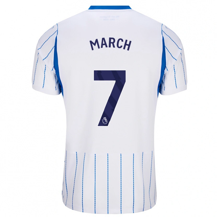 Danxen Homem Camisola Solly March #7 Dodgerblue Branco Alternativa 2026/27 Camisa