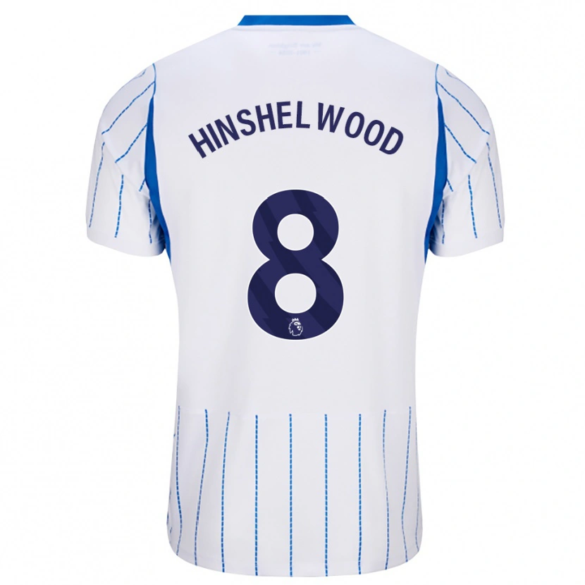 Danxen Homem Camisola Jack Hinshelwood #8 Dodgerblue Branco Alternativa 2026/27 Camisa