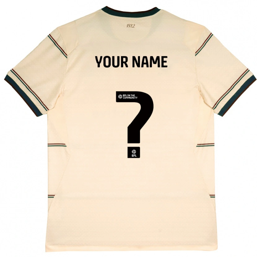 Danxen Homem Camisola Seu Nome #0 Beige Borgonha Alternativa 2026/27 Camisa