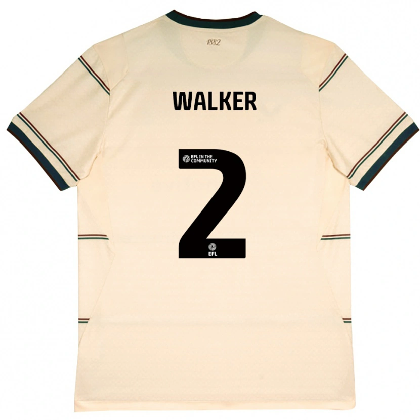 Danxen Homem Camisola Kyle Walker #2 Beige Borgonha Alternativa 2026/27 Camisa
