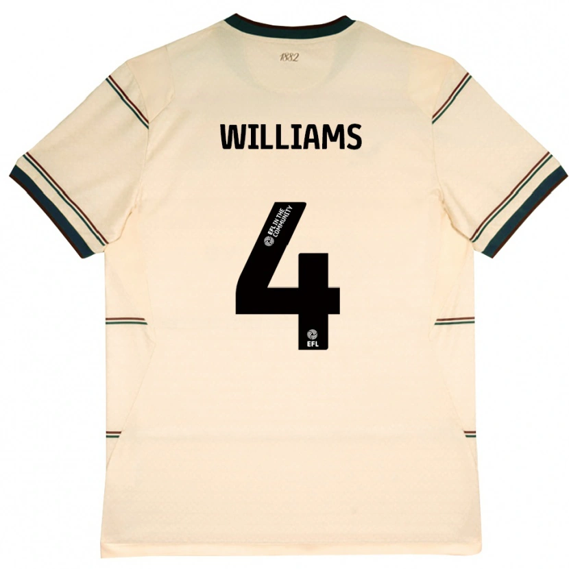 Danxen Homem Camisola Jesse Williams #4 Beige Borgonha Alternativa 2026/27 Camisa