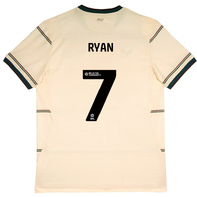 Danxen Homem Camisola Kamarni Ryan #7 Beige Borgonha Alternativa 2026/27 Camisa