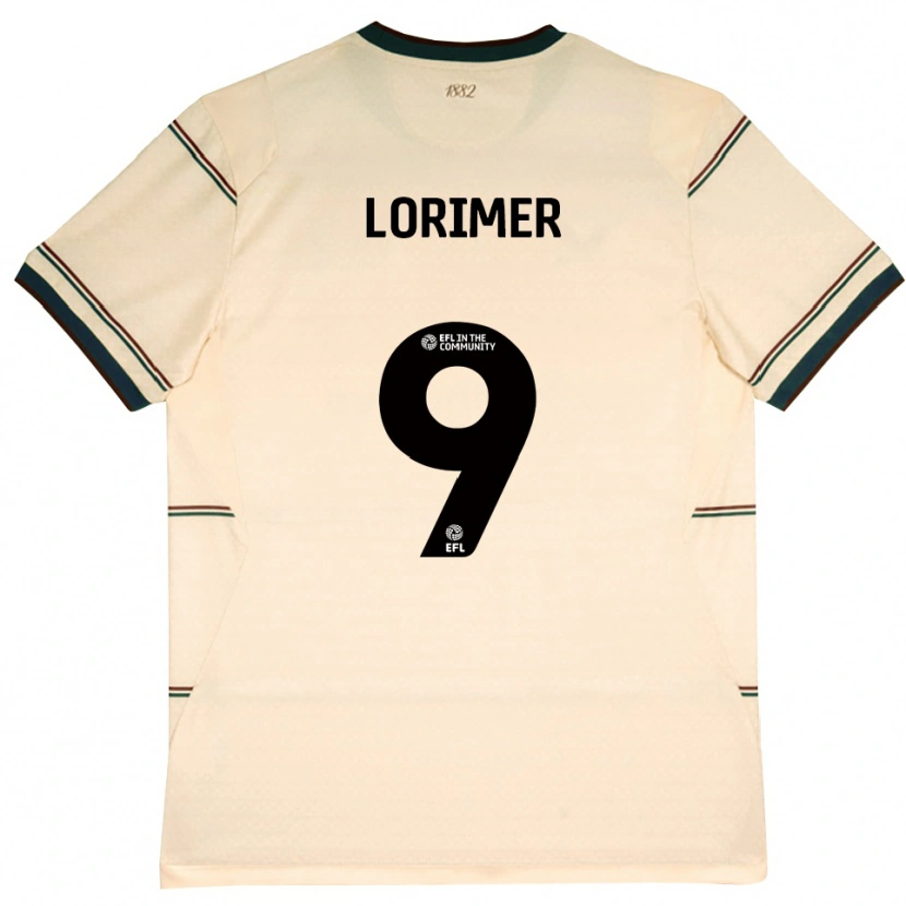 Danxen Homem Camisola Archie Lorimer #9 Beige Borgonha Alternativa 2026/27 Camisa