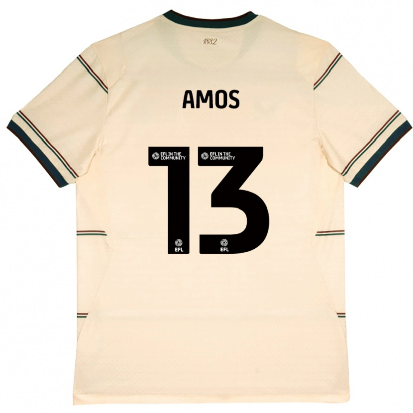 Danxen Homem Camisola Ben Amos #13 Beige Borgonha Alternativa 2026/27 Camisa