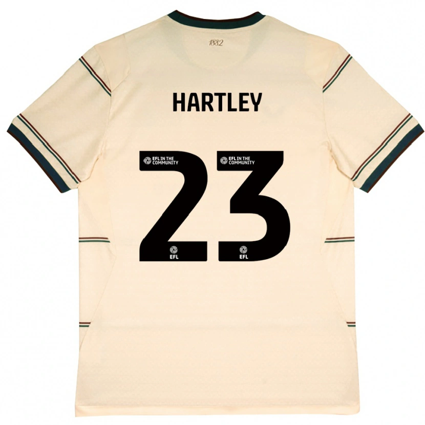 Danxen Homem Camisola Naomi Hartley #23 Beige Borgonha Alternativa 2026/27 Camisa