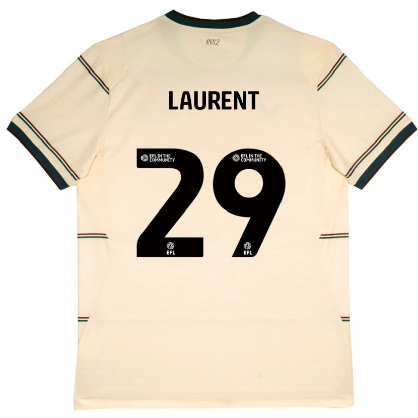 Danxen Homem Camisola Josh Laurent #29 Beige Borgonha Alternativa 2026/27 Camisa