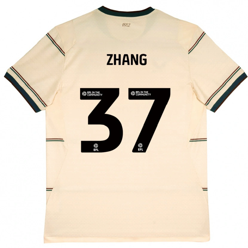Danxen Homem Camisola Jiaming Zhang #37 Beige Borgonha Alternativa 2026/27 Camisa