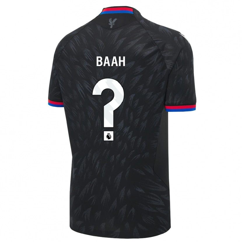 Danxen Homem Camisola Kwasi Baah #0 Preto Azul Vermelho Alternativa 2026/27 Camisa