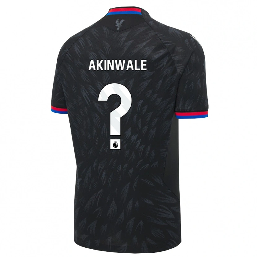 Danxen Homem Camisola Victor Akinwale #0 Preto Azul Vermelho Alternativa 2026/27 Camisa