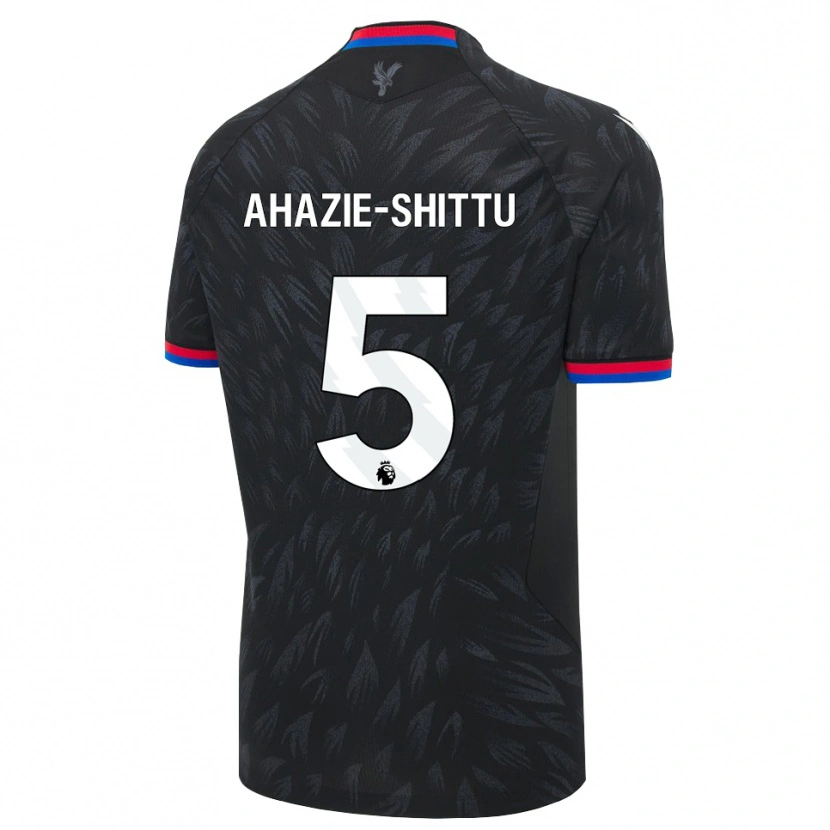 Danxen Homem Camisola Remi Ahazie-Shittu #5 Preto Azul Vermelho Alternativa 2026/27 Camisa
