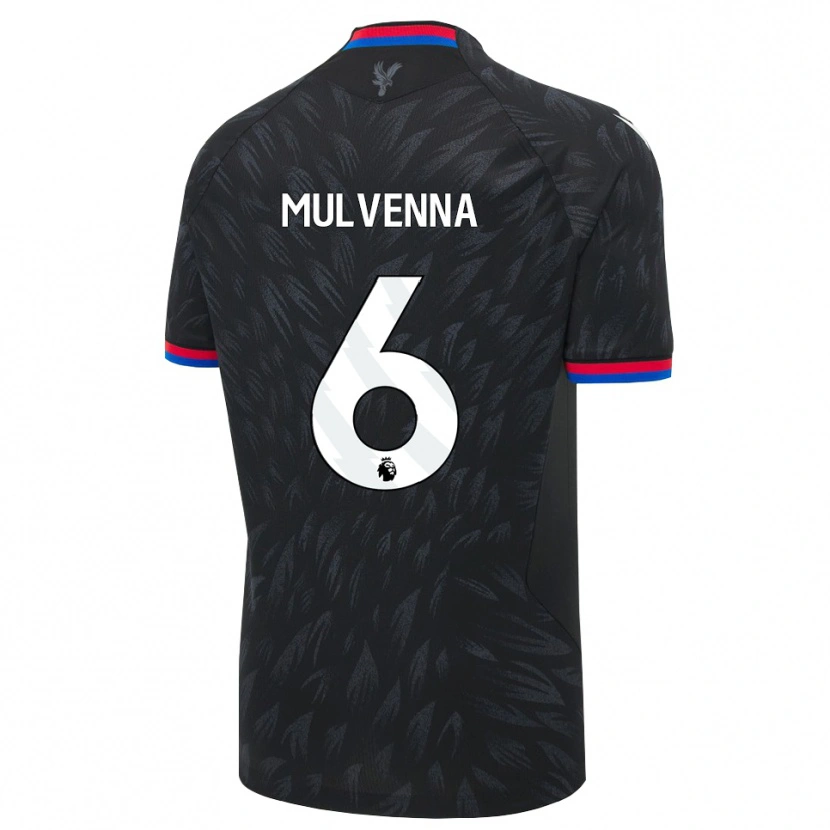 Danxen Homem Camisola Alfie Mulvenna #6 Preto Azul Vermelho Alternativa 2026/27 Camisa
