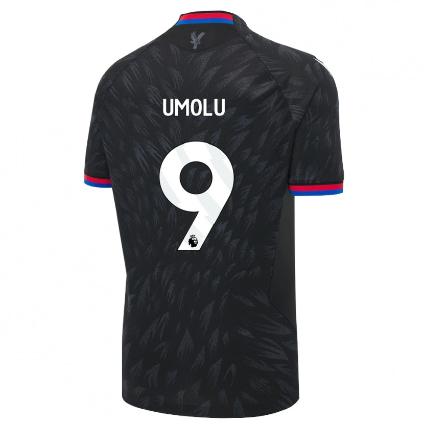 Danxen Homem Camisola Jemiah Umolu #9 Preto Azul Vermelho Alternativa 2026/27 Camisa