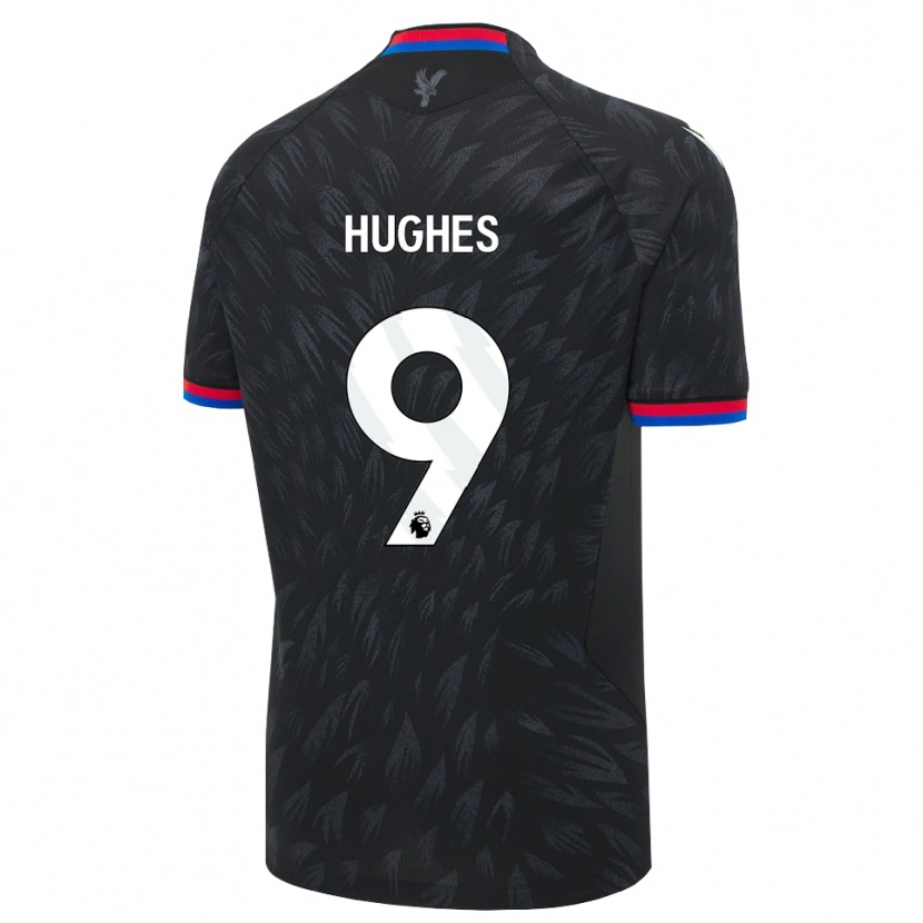 Danxen Homem Camisola Elise Hughes #9 Preto Azul Vermelho Alternativa 2026/27 Camisa