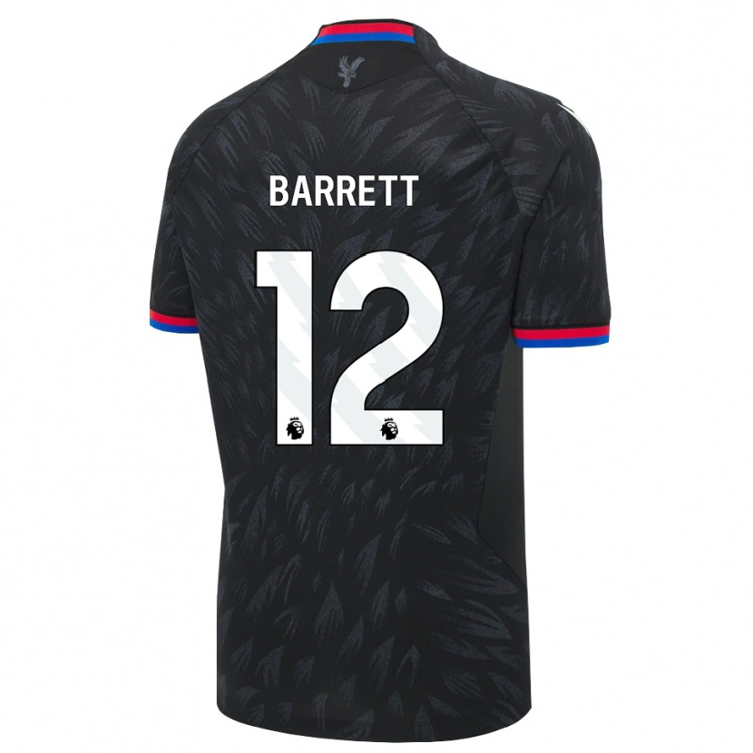 Danxen Homem Camisola Anthony Barrett #12 Preto Azul Vermelho Alternativa 2026/27 Camisa