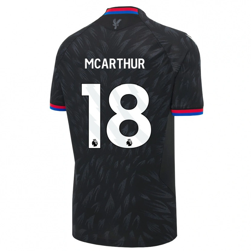 Danxen Homem Camisola James Mcarthur #18 Preto Azul Vermelho Alternativa 2026/27 Camisa