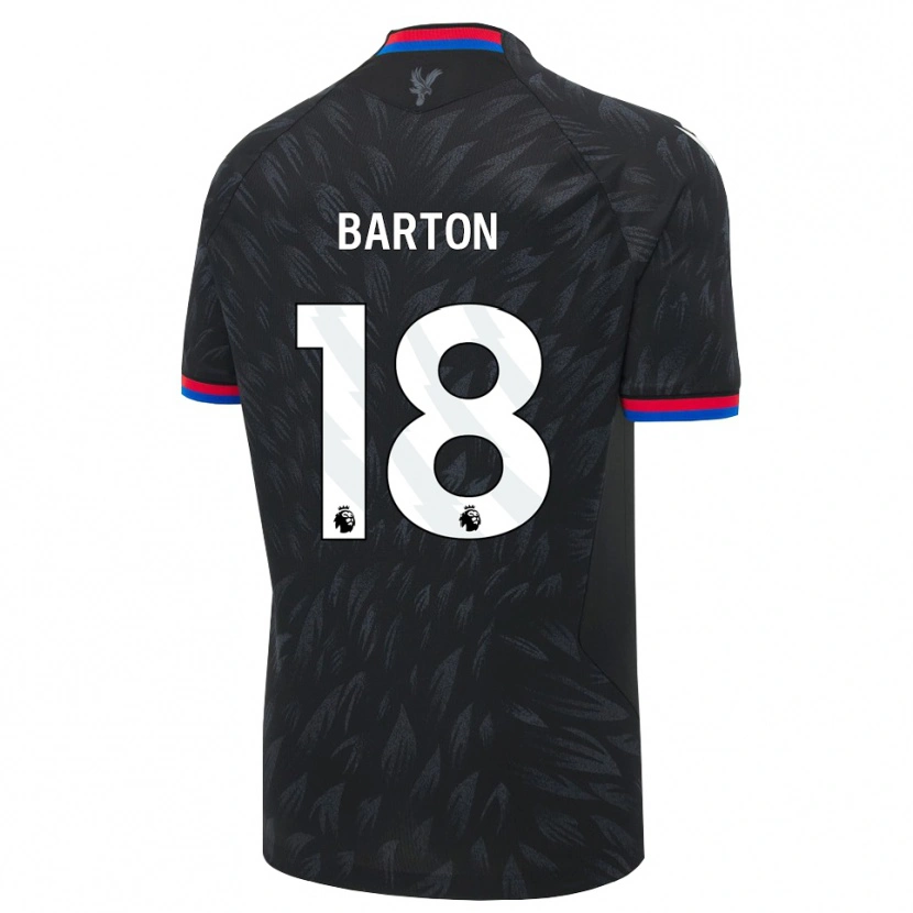 Danxen Homem Camisola Kirsty Barton #18 Preto Azul Vermelho Alternativa 2026/27 Camisa
