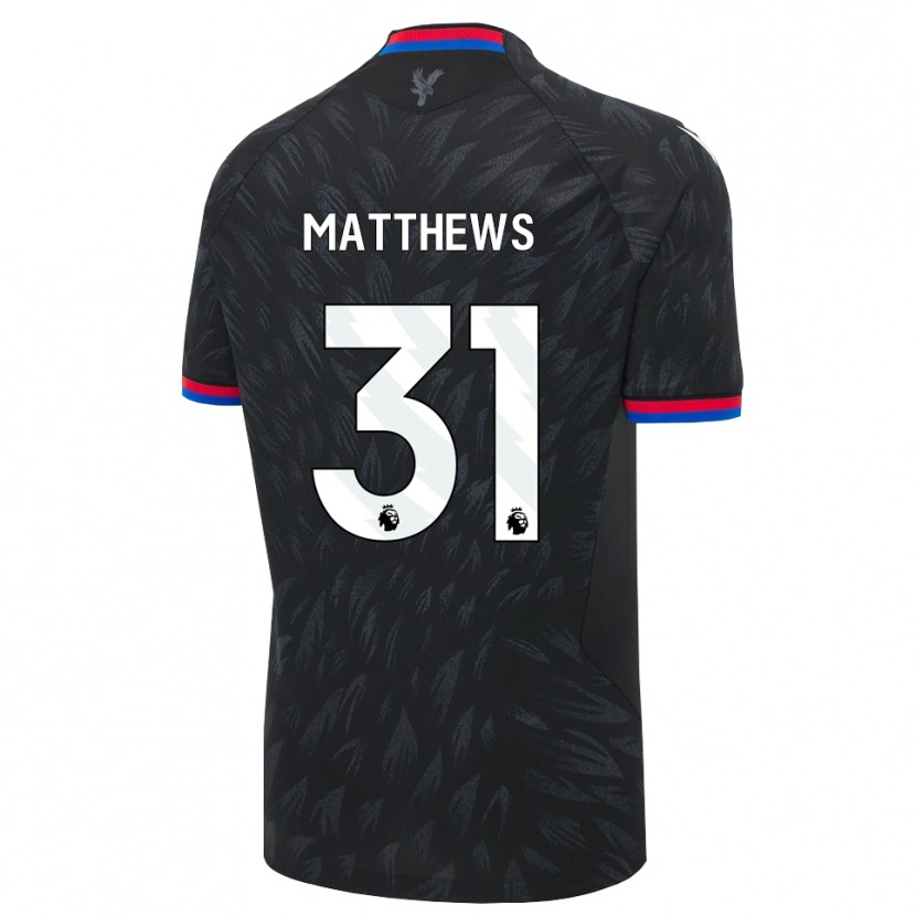 Danxen Homem Camisola Remi Matthews #31 Preto Azul Vermelho Alternativa 2026/27 Camisa