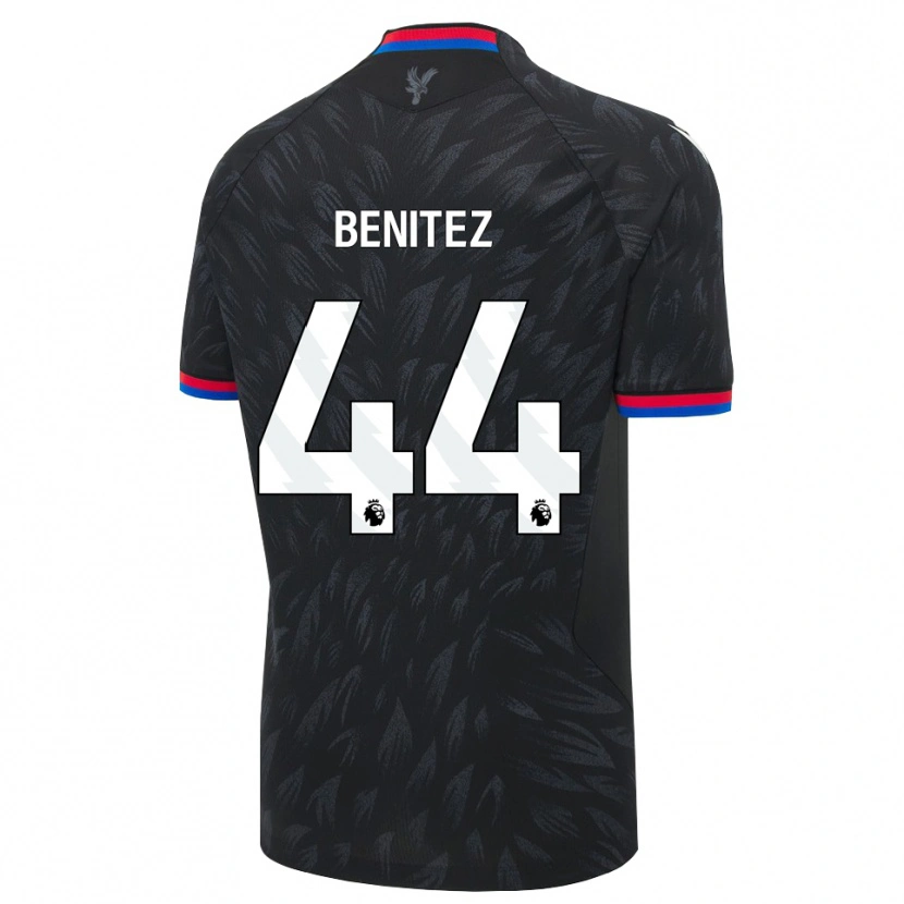 Danxen Homem Camisola Walter Benítez #44 Preto Azul Vermelho Alternativa 2026/27 Camisa