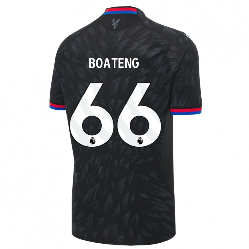 Danxen Homem Camisola David Boateng #66 Preto Azul Vermelho Alternativa 2026/27 Camisa