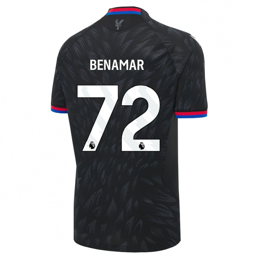Danxen Homem Camisola Dean Benamar #72 Preto Azul Vermelho Alternativa 2026/27 Camisa