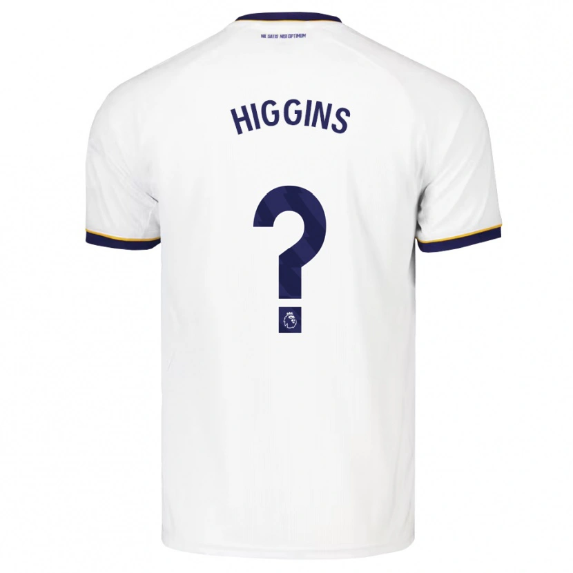 Danxen Homem Camisola Liam Higgins #0 Midnightblue Branco Amarelo Alternativa 2026/27 Camisa