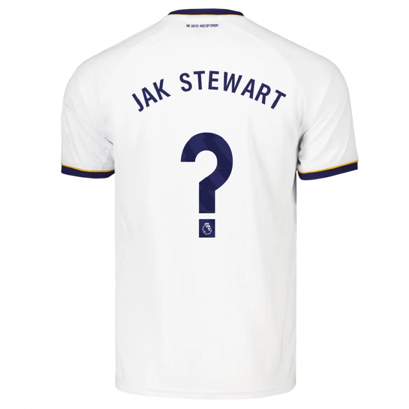 Danxen Homem Camisola Jak Stewart #0 Midnightblue Branco Amarelo Alternativa 2026/27 Camisa