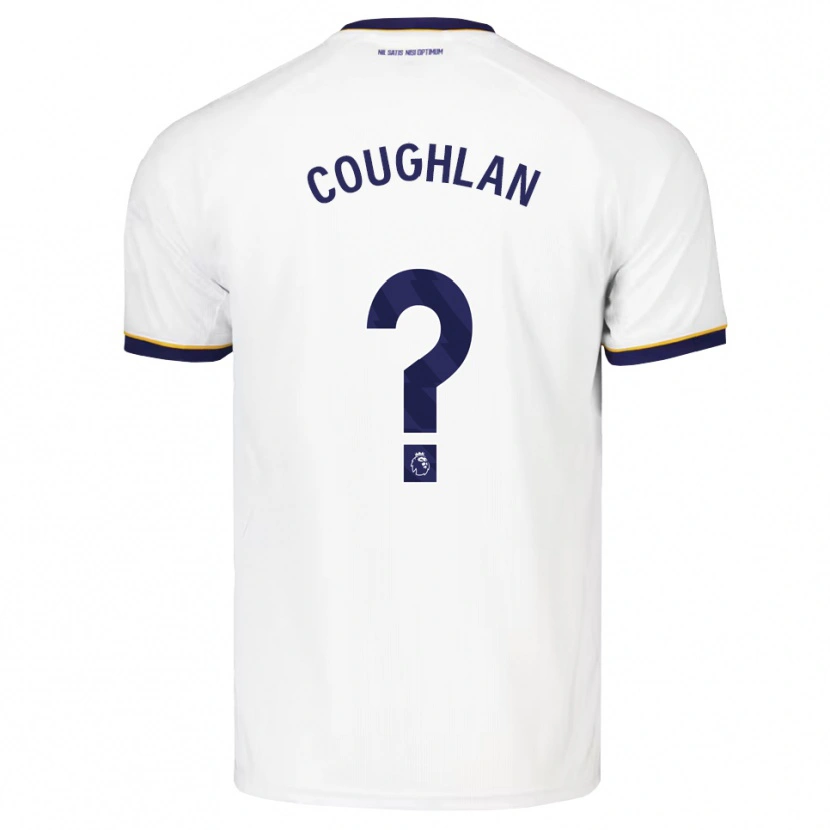 Danxen Homem Camisola Sam Coughlan #0 Midnightblue Branco Amarelo Alternativa 2026/27 Camisa