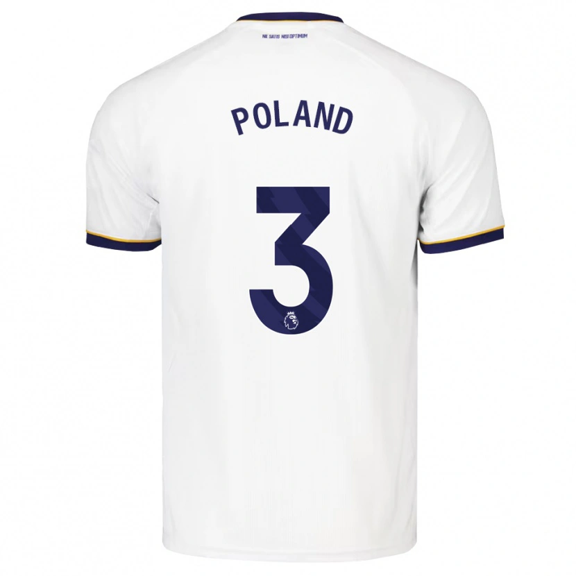 Danxen Homem Camisola Louis Poland #3 Midnightblue Branco Amarelo Alternativa 2026/27 Camisa