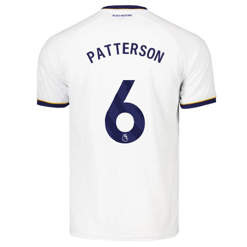 Danxen Homem Camisola Jack Patterson #6 Midnightblue Branco Amarelo Alternativa 2026/27 Camisa
