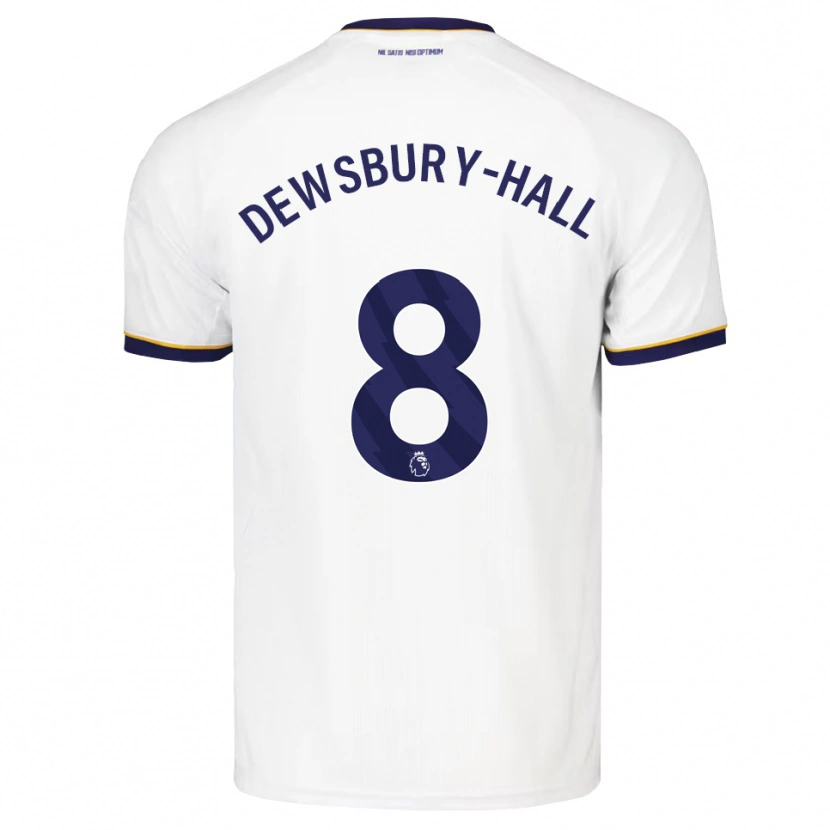 Danxen Homem Camisola Kiernan Dewsbury-Hall #8 Midnightblue Branco Amarelo Alternativa 2026/27 Camisa