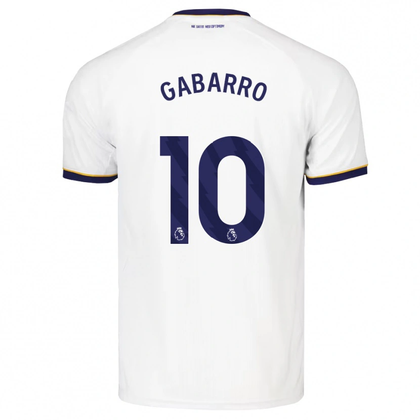Danxen Homem Camisola Inma Gabarro #10 Midnightblue Branco Amarelo Alternativa 2026/27 Camisa