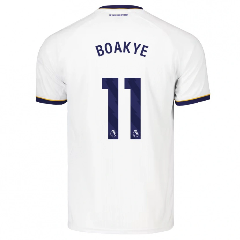 Danxen Homem Camisola Kingsford Boakye #11 Midnightblue Branco Amarelo Alternativa 2026/27 Camisa