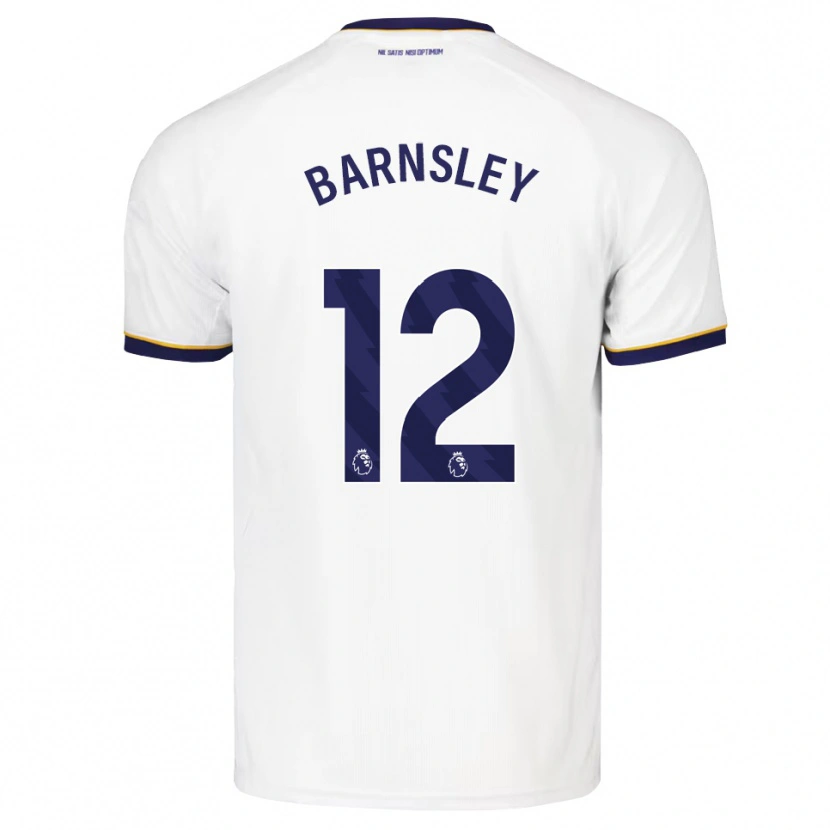 Danxen Homem Camisola Fraser Barnsley #12 Midnightblue Branco Amarelo Alternativa 2026/27 Camisa