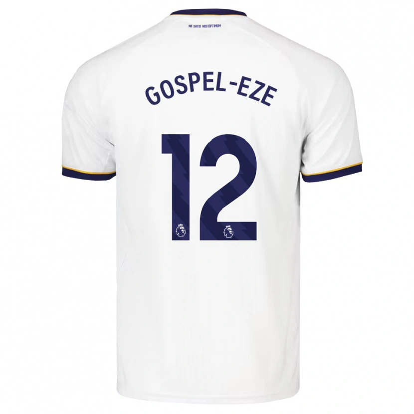 Danxen Homem Camisola Goodness Gospel-Eze #12 Midnightblue Branco Amarelo Alternativa 2026/27 Camisa