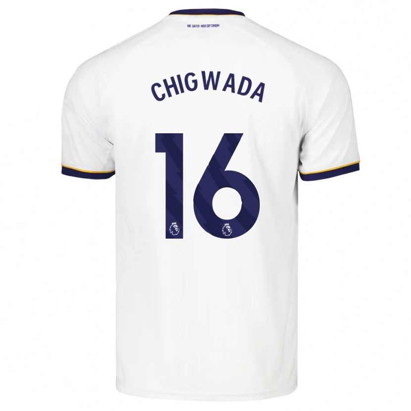 Danxen Homem Camisola Josh Chigwada #16 Midnightblue Branco Amarelo Alternativa 2026/27 Camisa