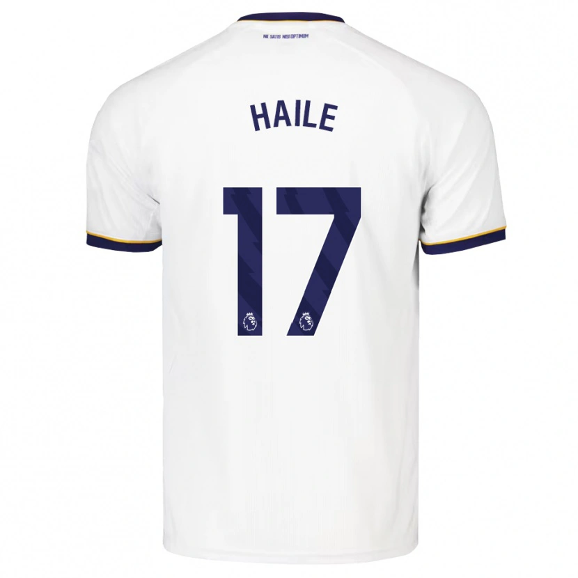 Danxen Homem Camisola Siem Haile #17 Midnightblue Branco Amarelo Alternativa 2026/27 Camisa