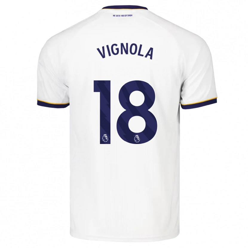 Danxen Homem Camisola Ornella Vignola #18 Midnightblue Branco Amarelo Alternativa 2026/27 Camisa