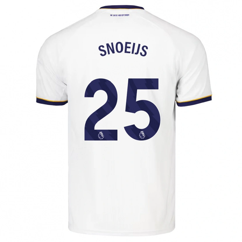 Danxen Homem Camisola Katja Snoeijs #25 Midnightblue Branco Amarelo Alternativa 2026/27 Camisa