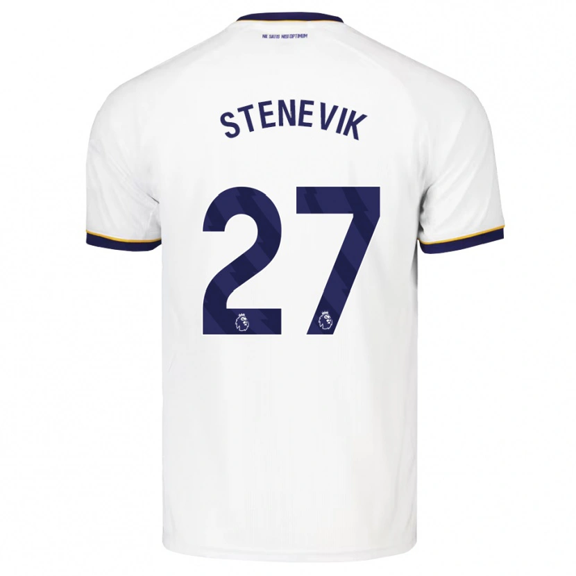 Danxen Homem Camisola Elise Stenevik #27 Midnightblue Branco Amarelo Alternativa 2026/27 Camisa