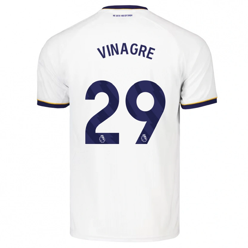 Danxen Homem Camisola Ruben Vinagre #29 Midnightblue Branco Amarelo Alternativa 2026/27 Camisa