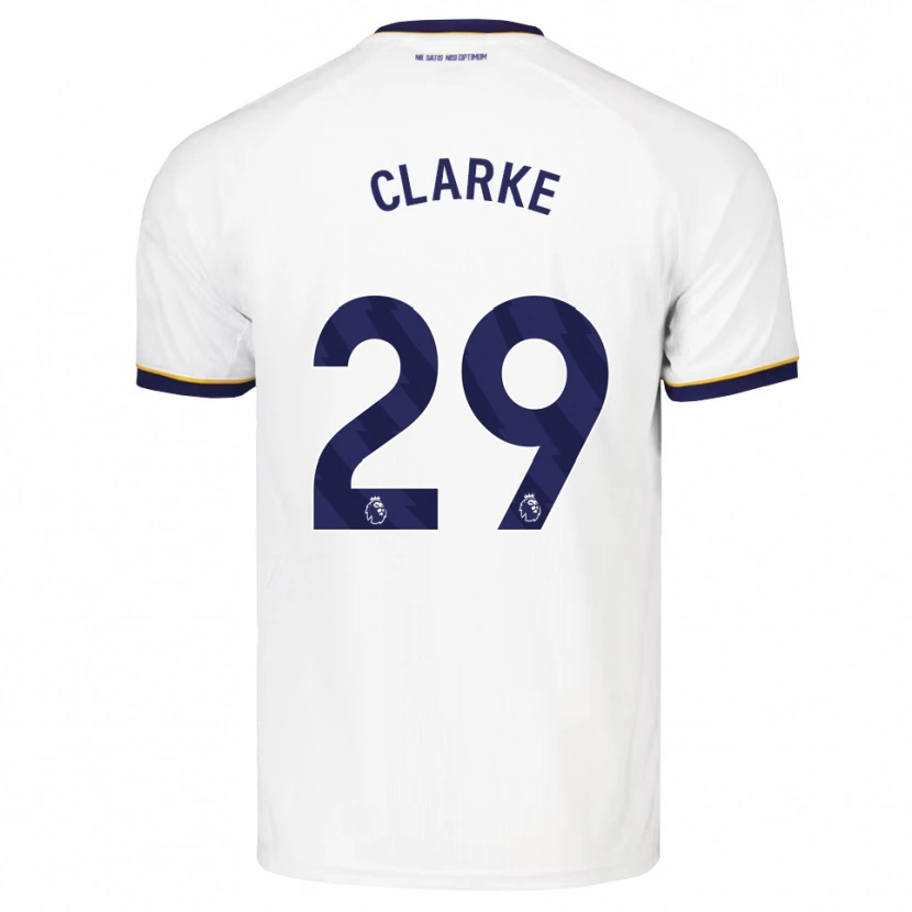 Danxen Homem Camisola Abbey Clarke #29 Midnightblue Branco Amarelo Alternativa 2026/27 Camisa