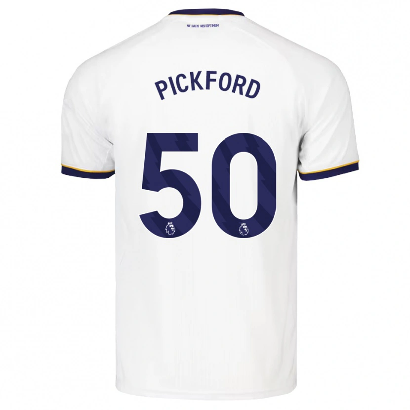 Danxen Homem Camisola George Pickford #50 Midnightblue Branco Amarelo Alternativa 2026/27 Camisa