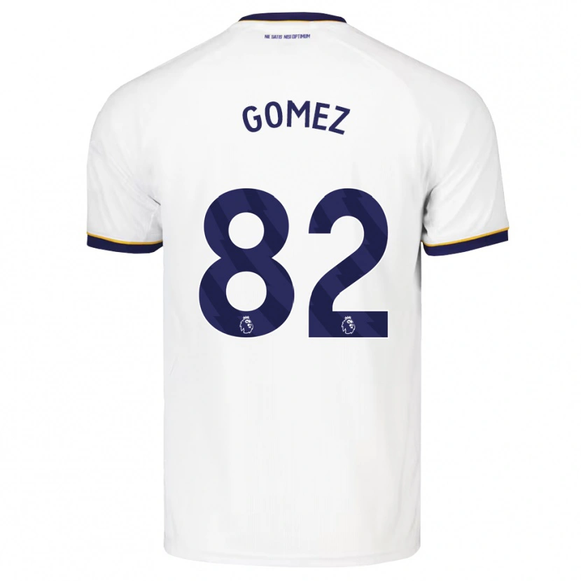 Danxen Homem Camisola Francis Gomez #82 Midnightblue Branco Amarelo Alternativa 2026/27 Camisa