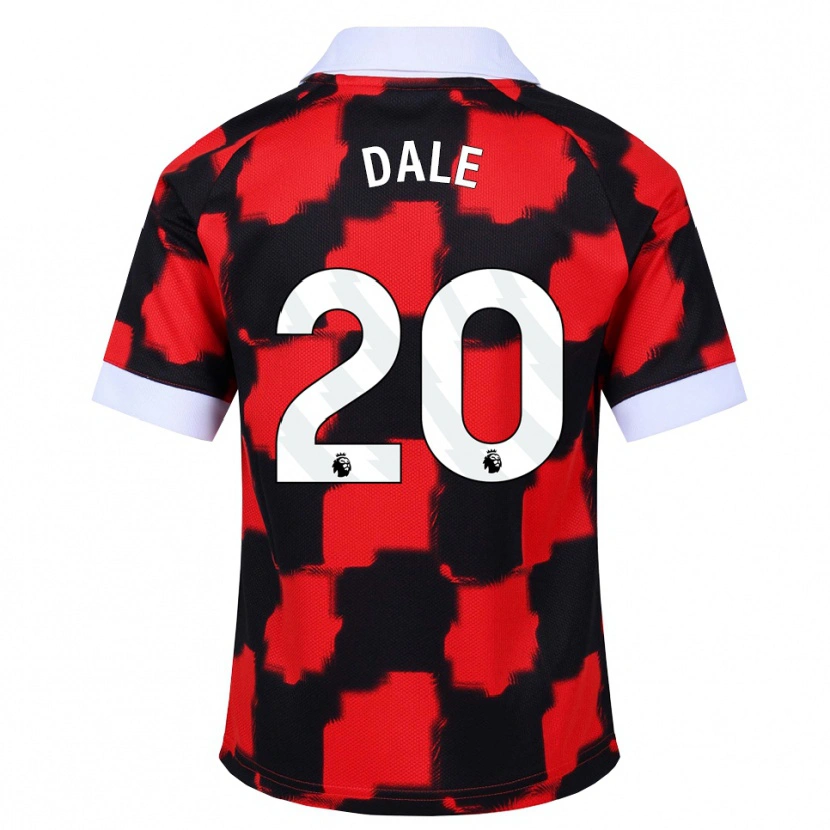 Danxen Homem Camisola Olivia Dale #20 Vermelho Branco Preto Alternativa 2026/27 Camisa