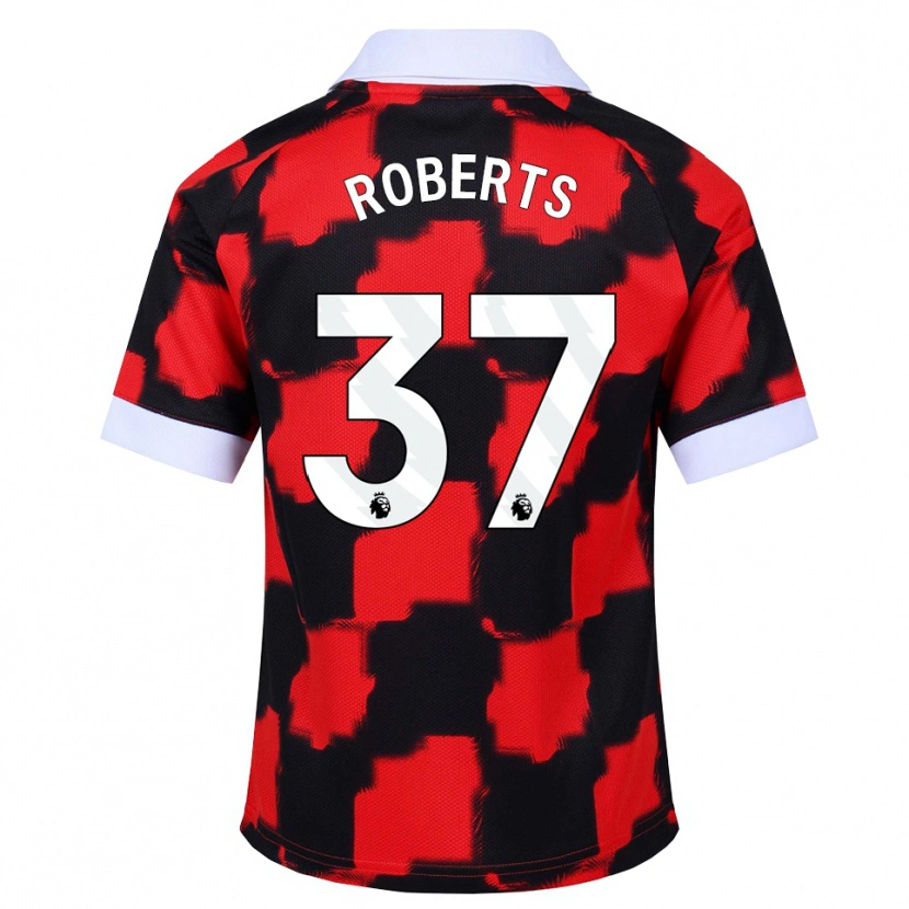 Danxen Homem Camisola Sophia Roberts #37 Vermelho Branco Preto Alternativa 2026/27 Camisa